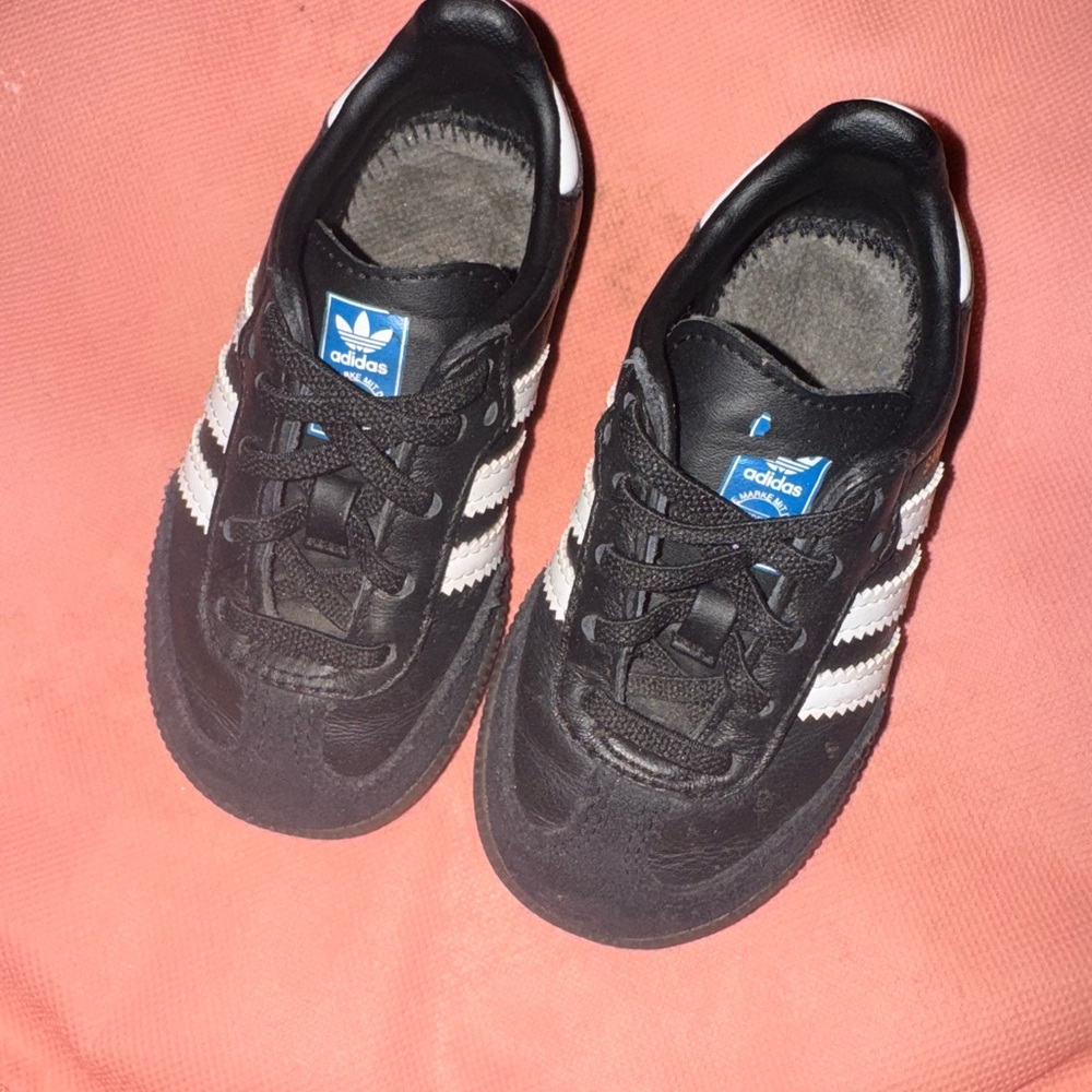 Adidas Classic Black and White Trainers